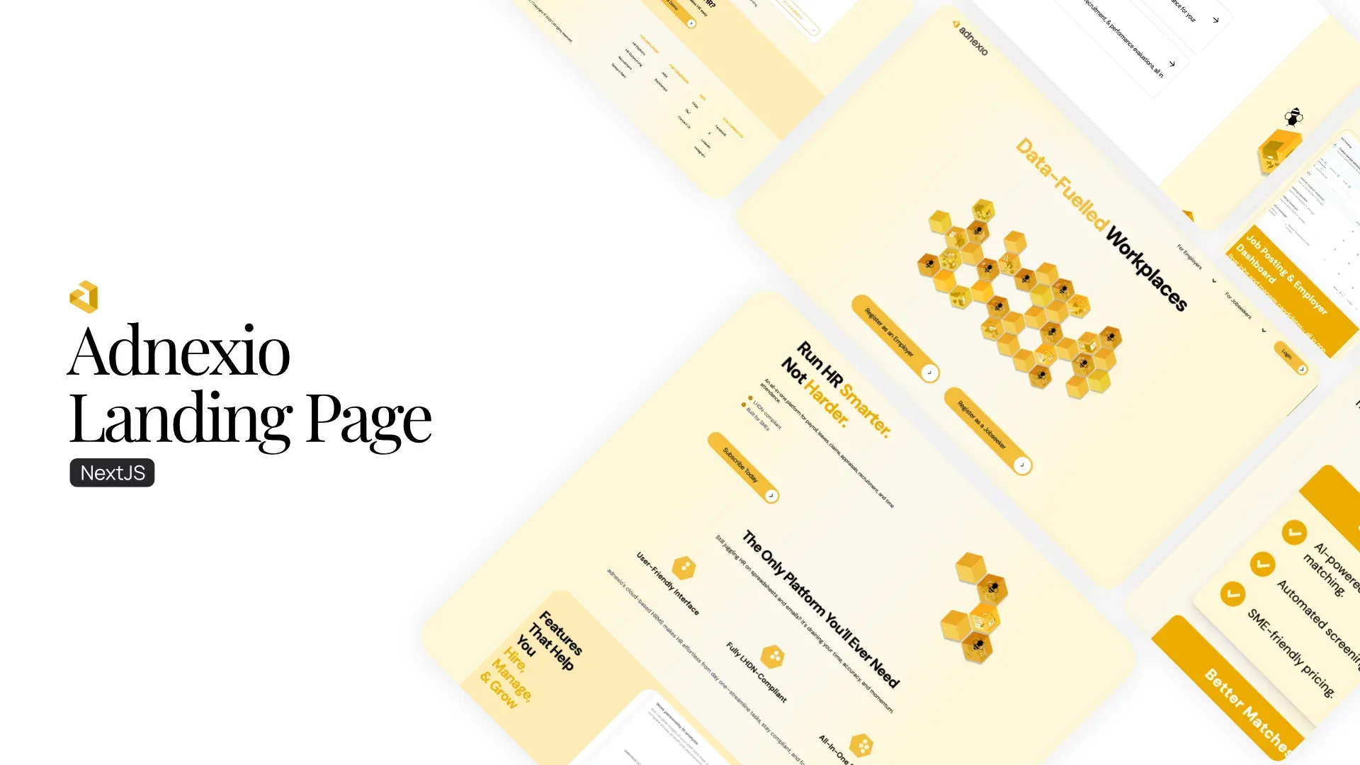 Adnexio - Corporate Landing Page